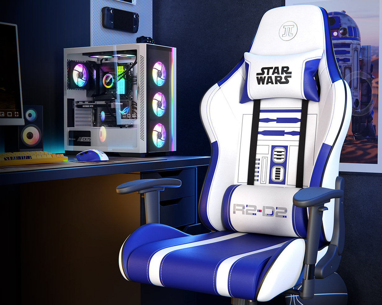 SILLA GAMER STAR WAR MODELO R2-D2 EDICIÓN LIMITADA