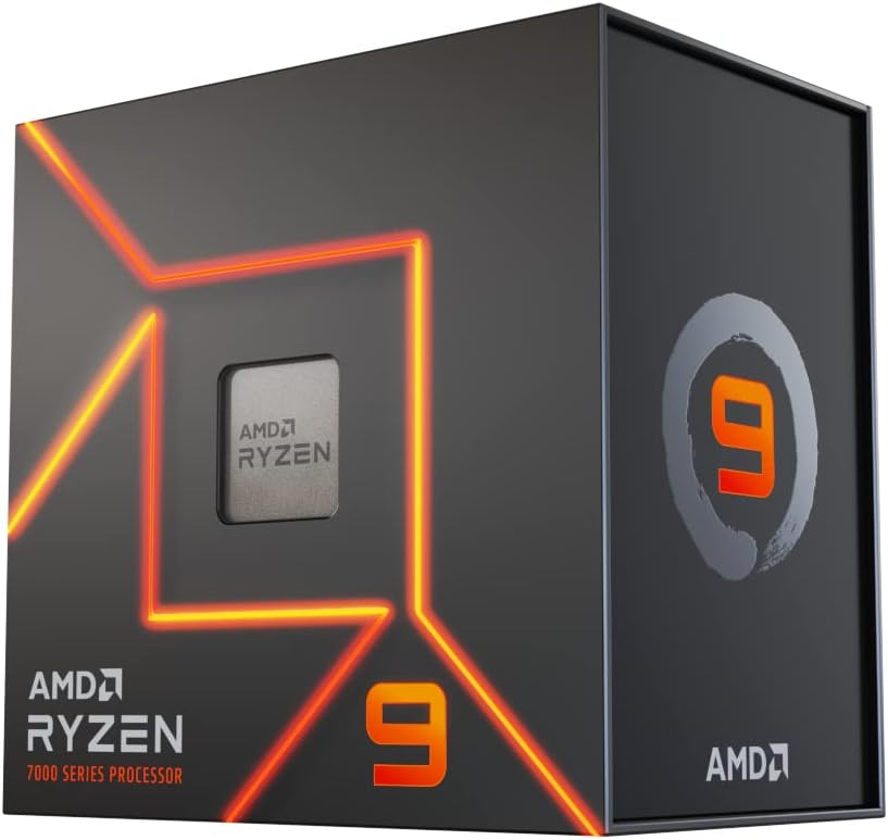 PROCESADOR AMD RYZEN 9 7900X, 12 NÚCLEOS , 24 HILOS.