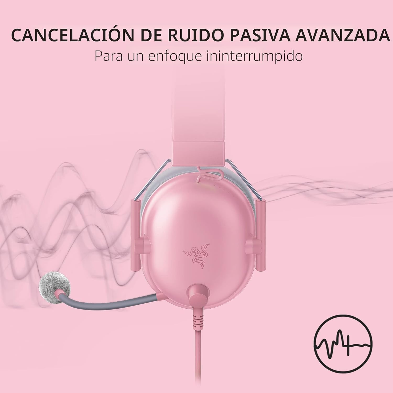 Auriculares Razer BlackShark V2 X. Pink.