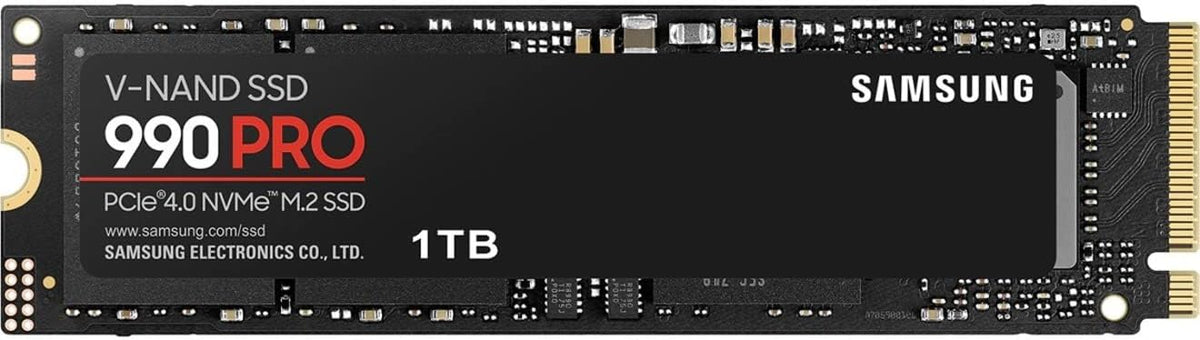 Samsung SSD 990 PRO 1TB, PCIe 4.0 M.2