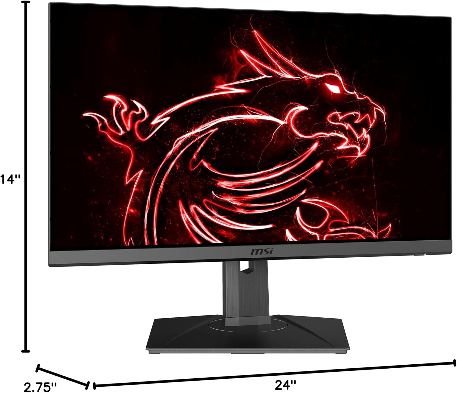MONITOR MSI G272QPF, 27” PULGADAS, RAPIC IPS, HDR, 170HZ A 1MS DE RESPUESTA, RESOLUCIÓN (2K) 2560 x 1440 (QHD).