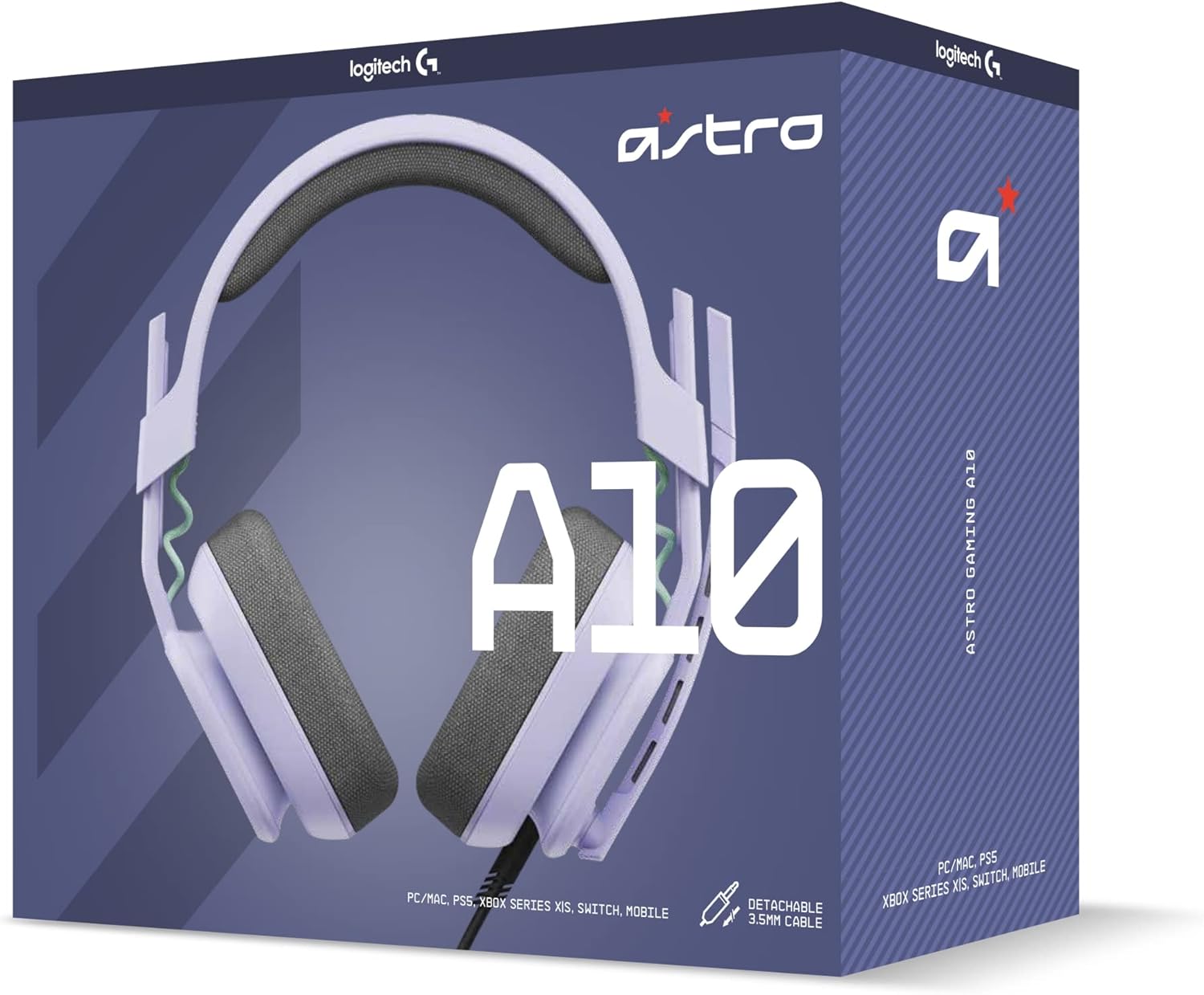 Logitech G Astro A10 Gen 2 Cross-Platform Wired Gaming