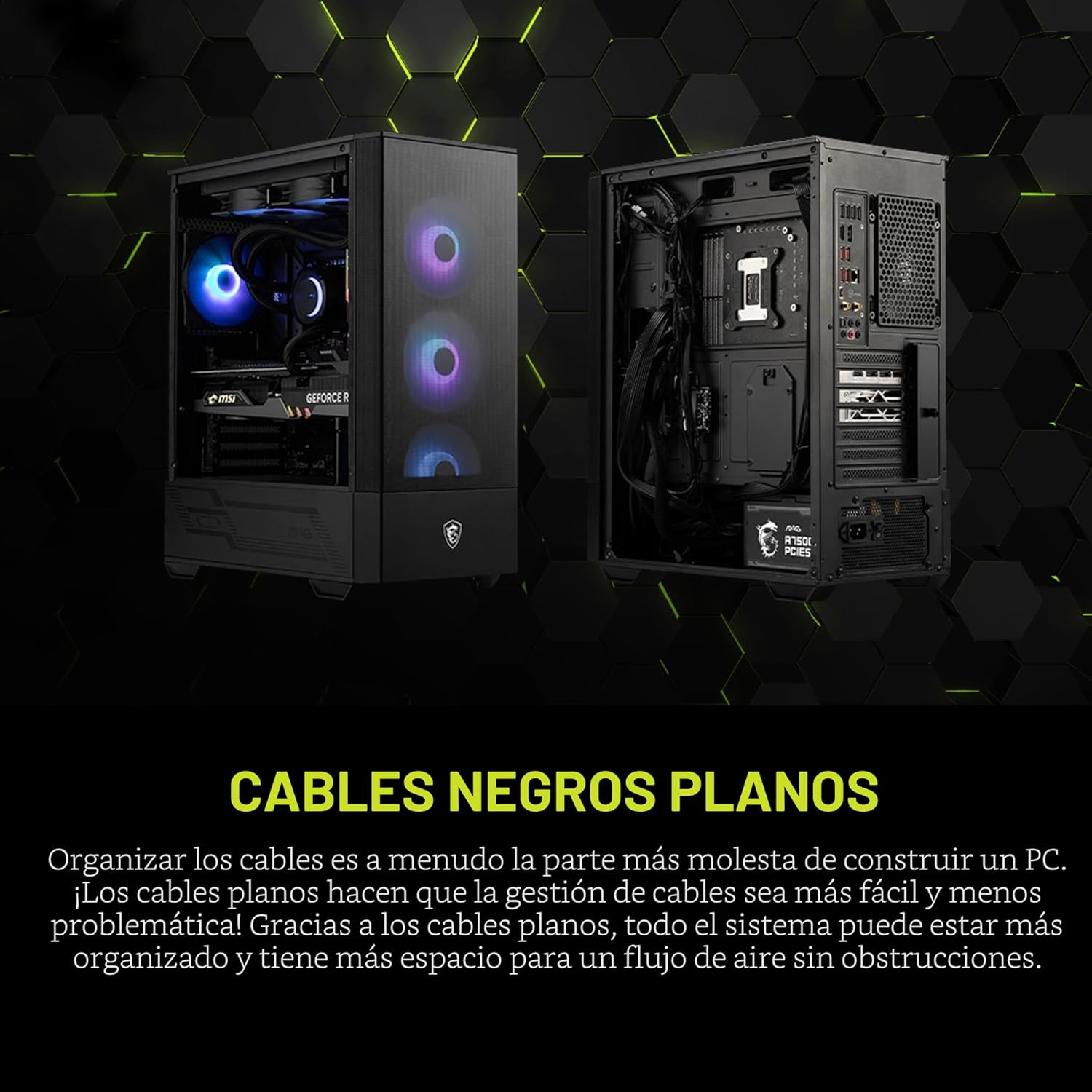 FUENTE DE PODER, MSI MAG A750GL PCIE5. 80 PLUS, GOLD, FULL MODULAR.
