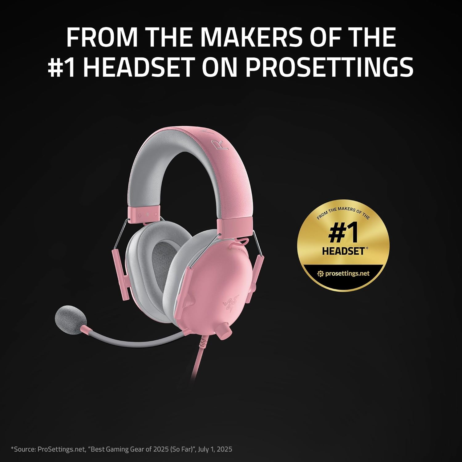 Auriculares Razer BlackShark V2 X. Pink.