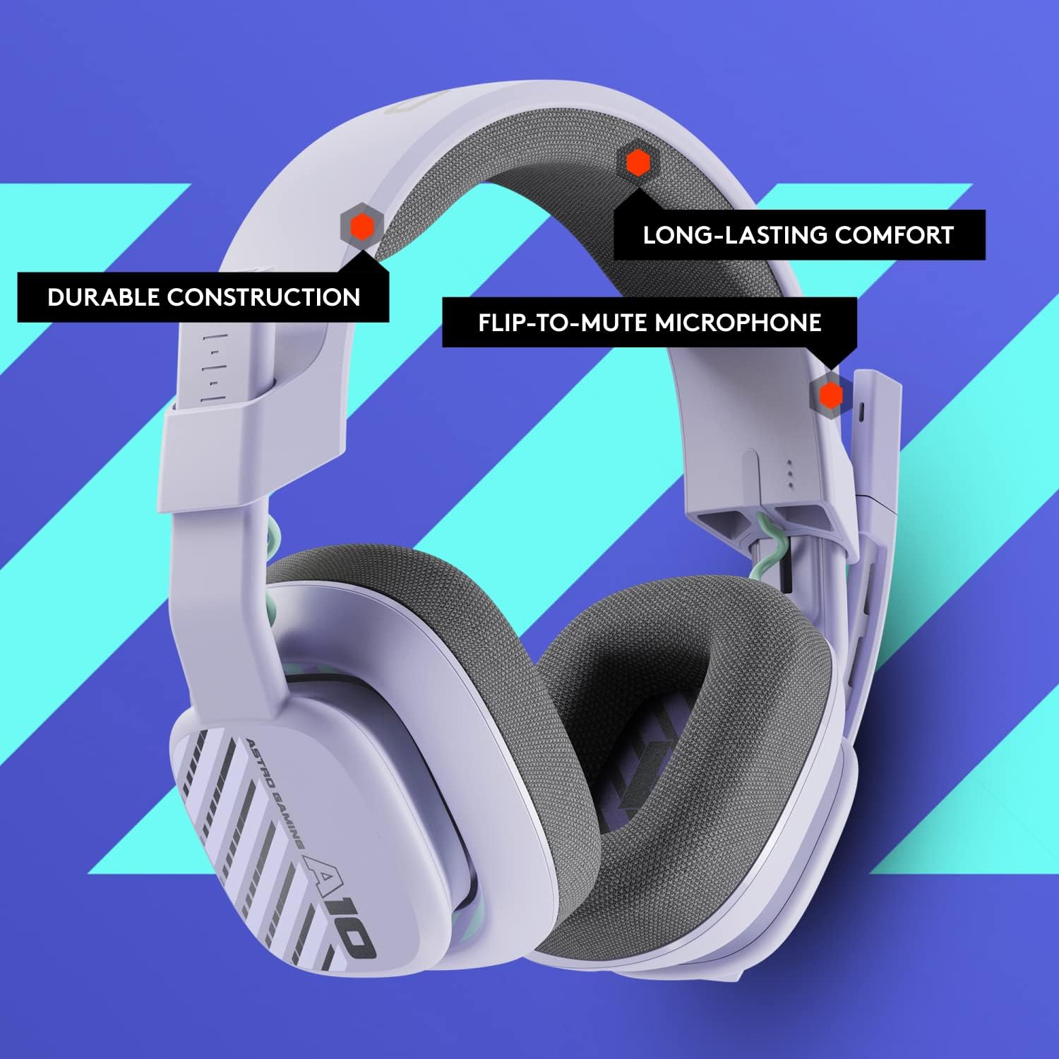 Logitech G Astro A10 Gen 2 Cross-Platform Wired Gaming