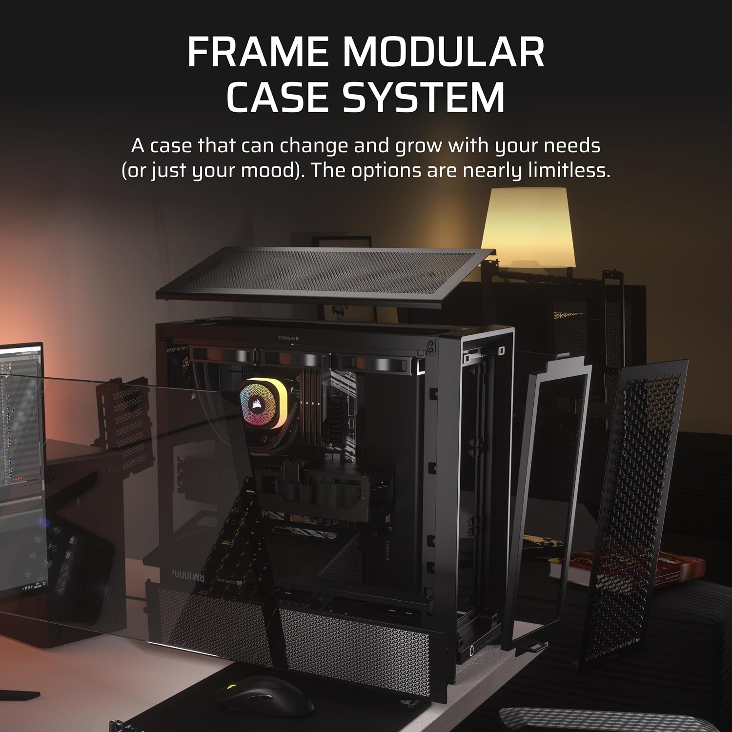 CASE CORSAIR 4000D FRAME Series Modular negro ATX