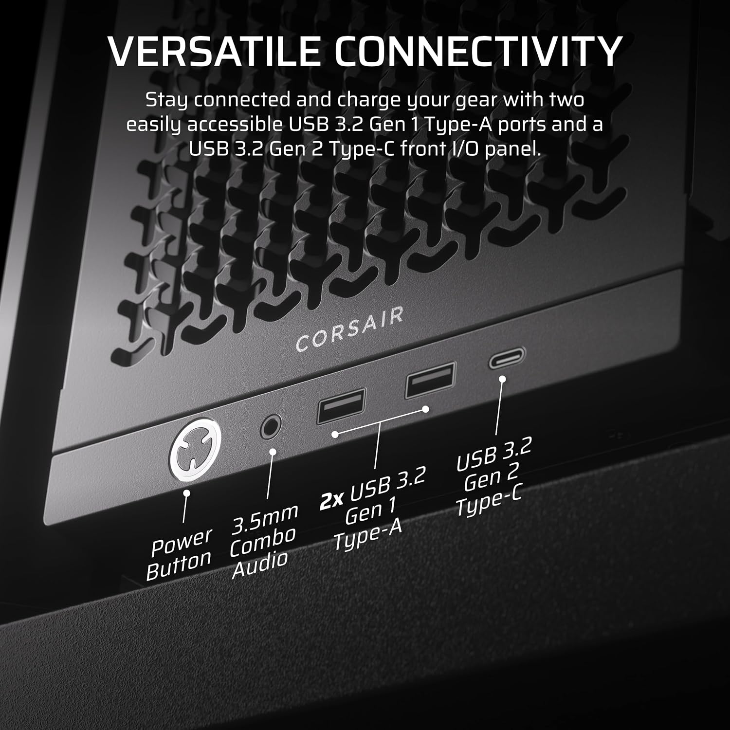 CASE CORSAIR 4000D FRAME Series Modular negro ATX